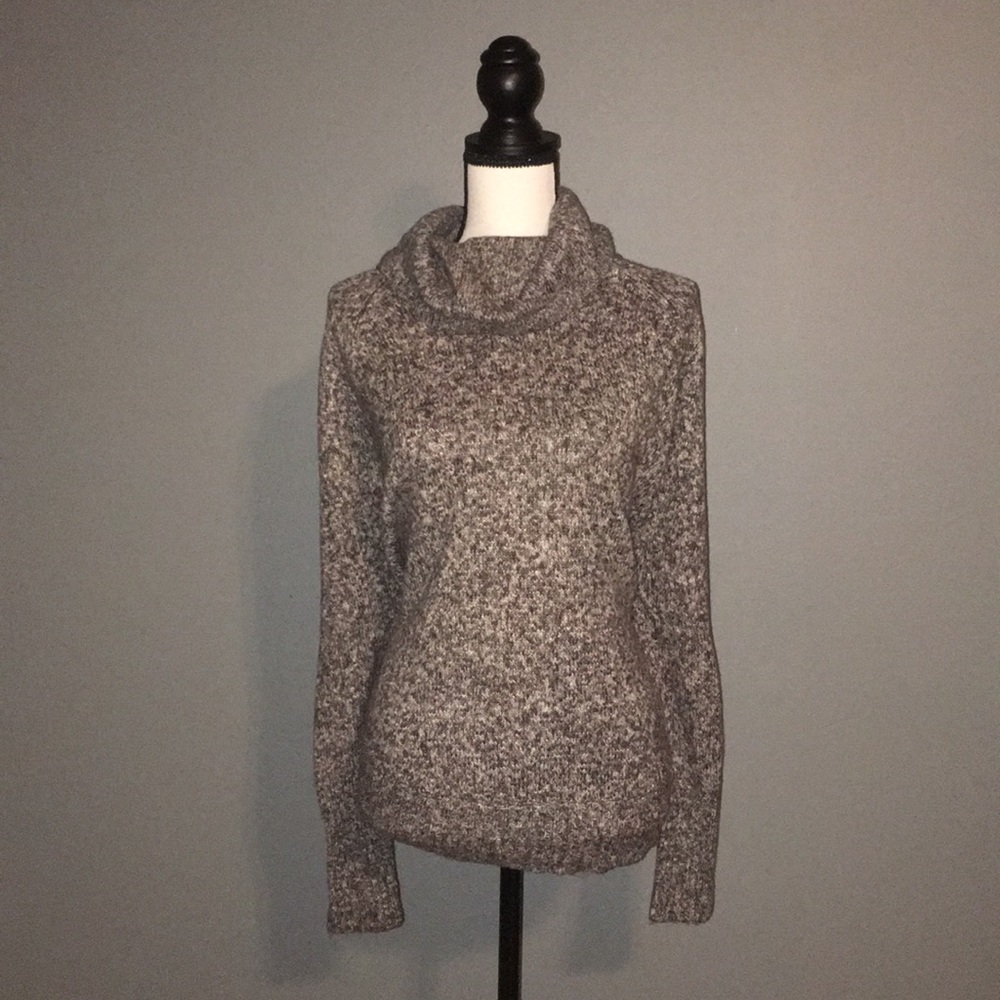 Zaryn Cotton Blend Poncho Pullover